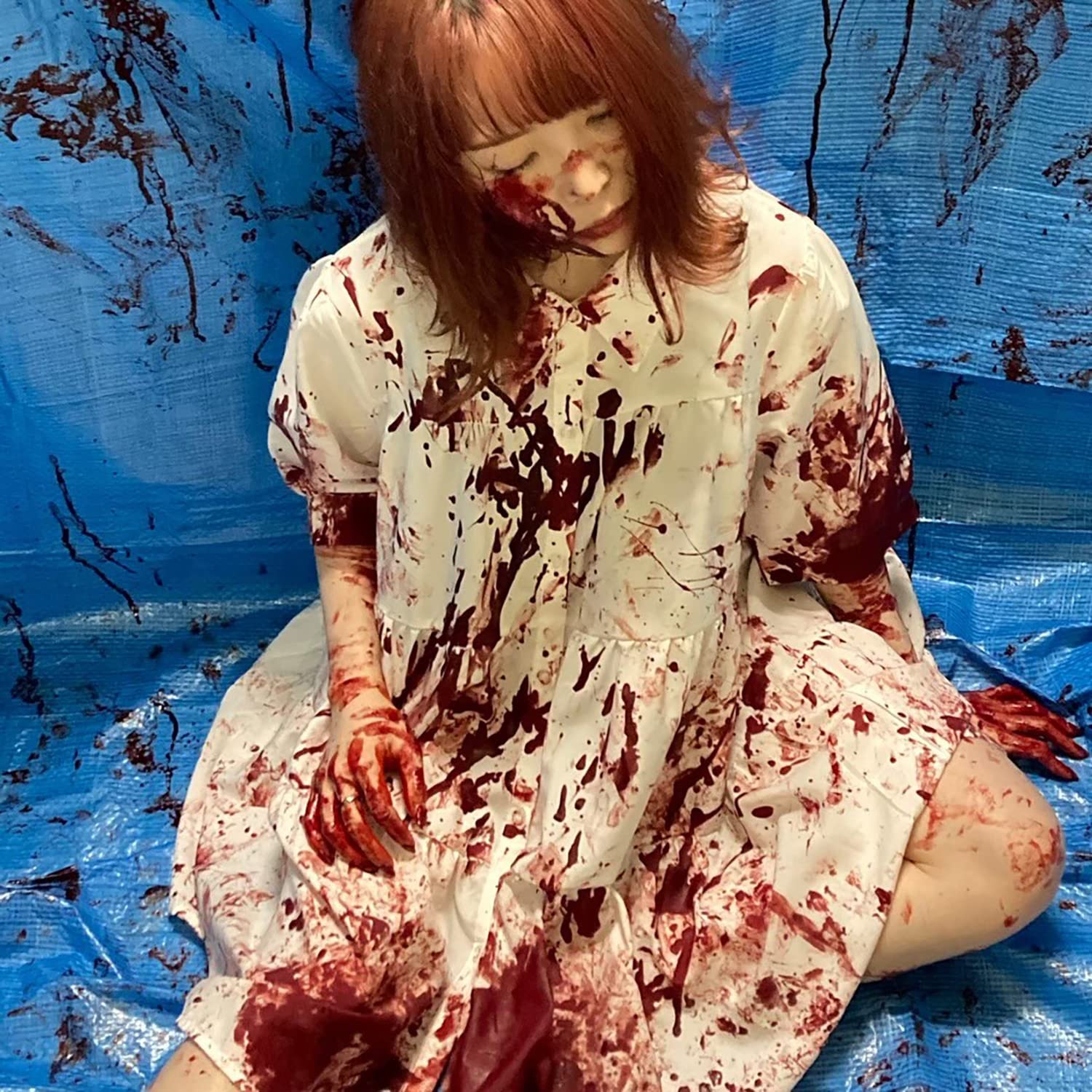 Amazon.co.jp: 舞台屋 ドレッシーレッド 血糊 落とせる 洗える 血のり