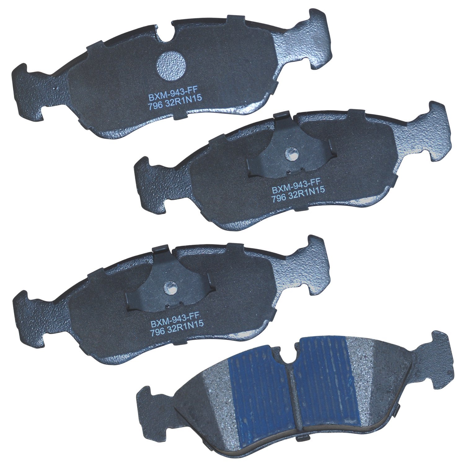 Bendix Premium SBM796 Semi-Metallic Front Brake Pads for Daewoo Lanos 2002-1999