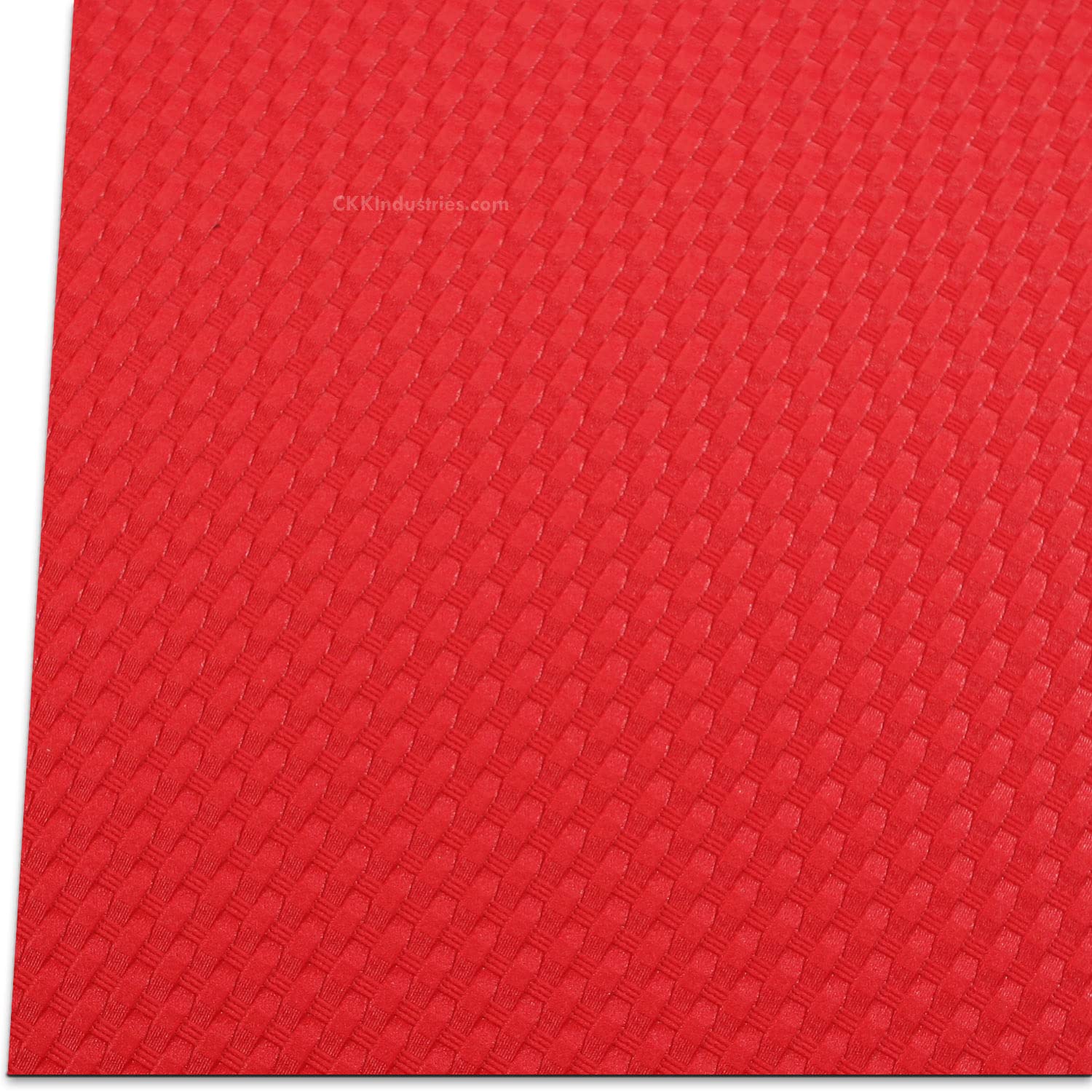 HOLSTEX Thermoform Sheet - (Basketweave Texture) - (.093 Thickness) - (8in x 8in Sheet) - (E.M.T. Red) - (1 Sheet) - for Holster Making, DIY Cosplay, Airsoft Armor