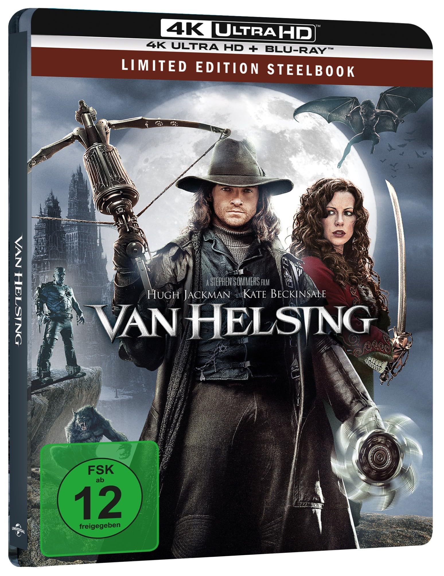 Van Helsing   (4K UHD Steelbook) (4K UHD | Blu-ray)