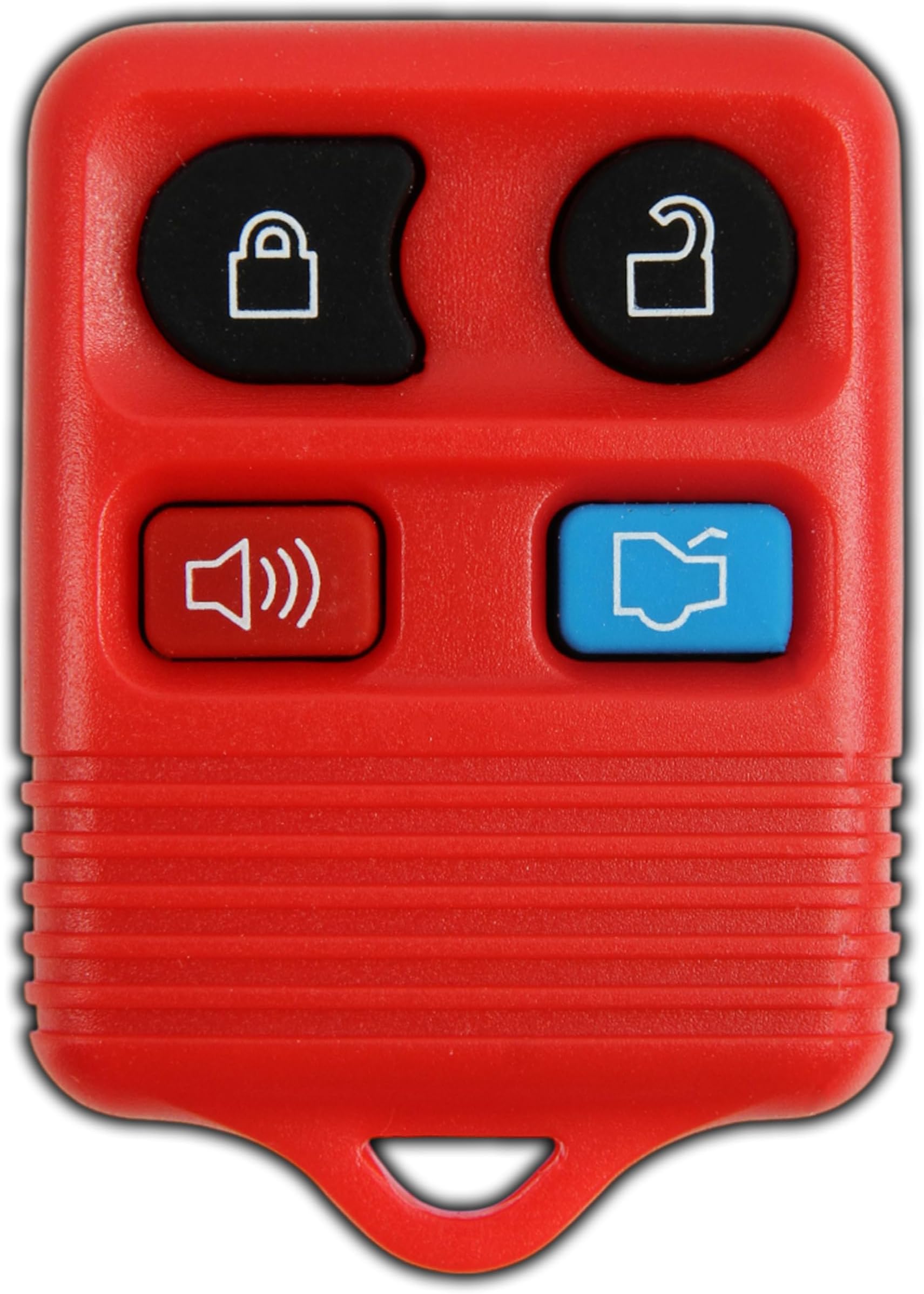 KeylessOption Key Fob for 2005 2006 2007 2008 2009 2010 2011 2012 2013 2014 2015 Ford F150 Explorer Ranger Mustang Lincoln Mazda Mercury Remote, 4-Button CWTWB1U345, Programming Guide Included