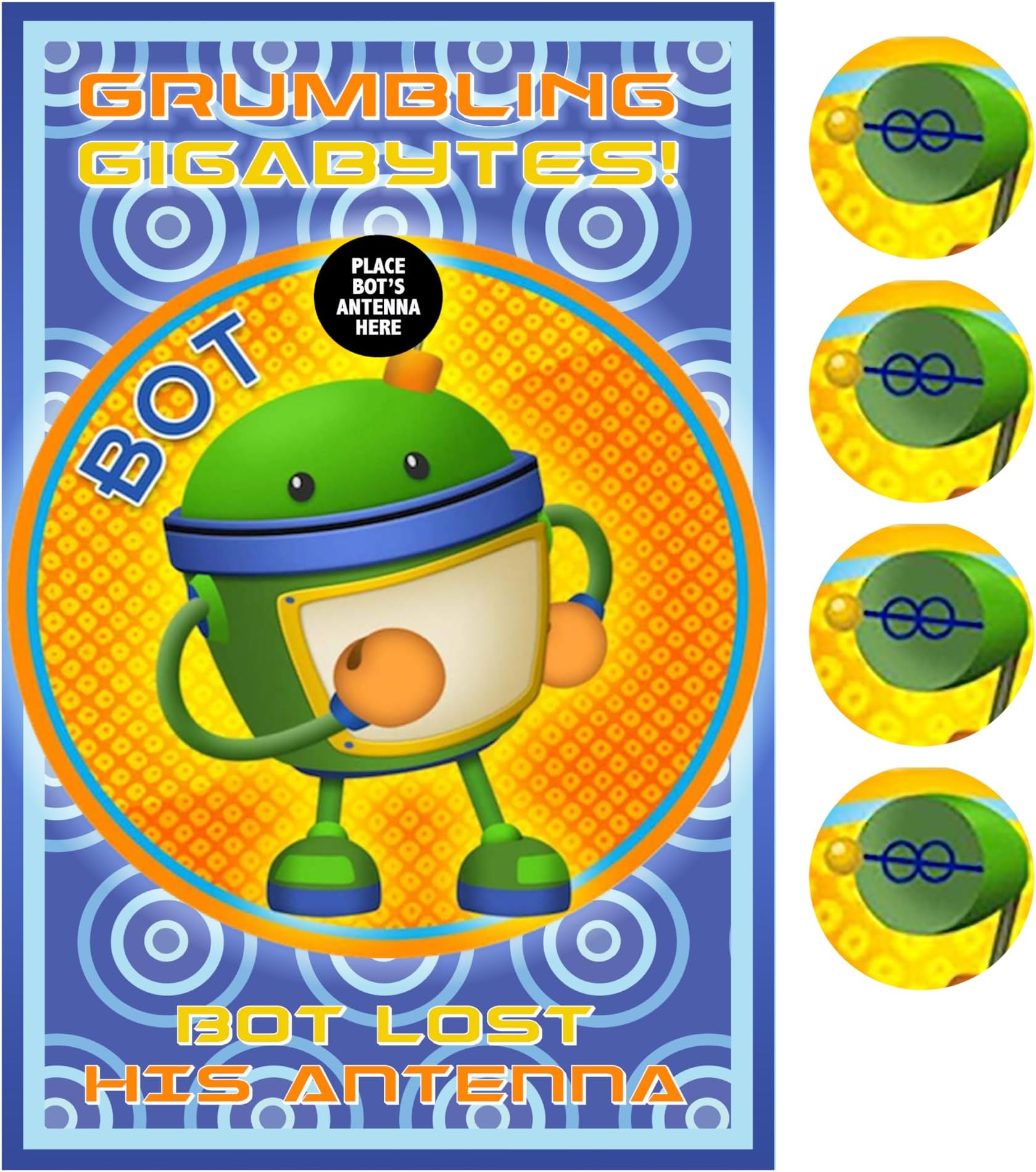 Calling All Umizoomi Friends! Team Umi Zoomi Help Bot Game Party Supply Activity Idea for Kids Parties Perfect for Girl Boy