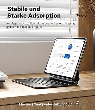 Earto iPad Air 5 etui z klawiaturą, Magic Style Keyboard