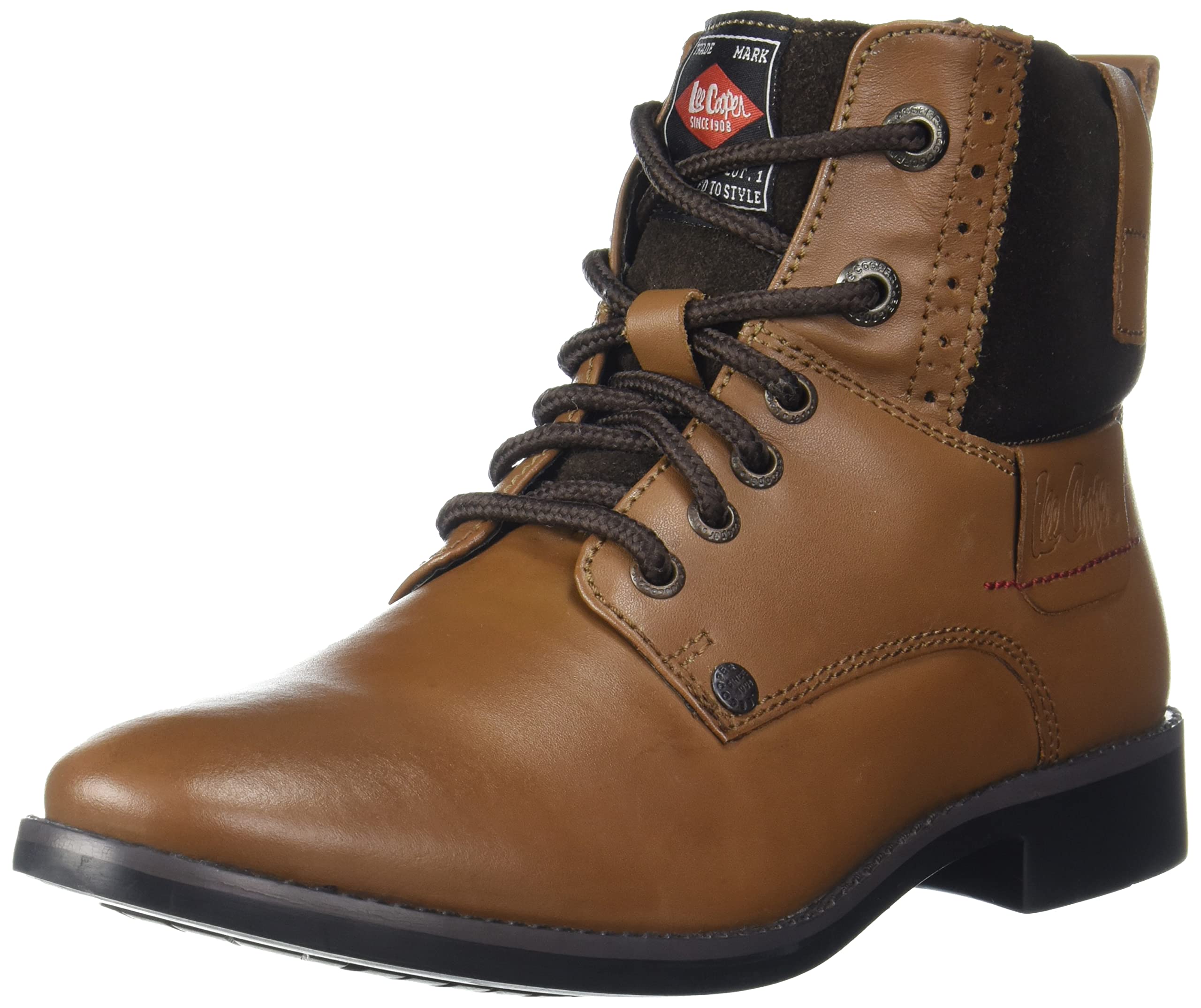 Lee Cooper Mens TAN Leather Sneakers-42 UK (LC2026B1) (B0833LTMXQ) Amazon Price History, Amazon Price Tracker
