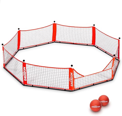 GoSports Gagagon Portable Gaga Ball Pit for Indoor or Outdoor Games Choose from 10 ft, 15 ft, or 20 ft GoSports Gagagon Portable Gaga Ball Pit for Indoor or Outdoor Games Choose from 10 ft, 15 ft, or 20 ft