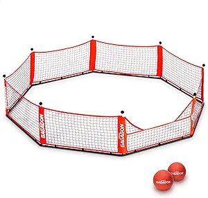 GoSports Gaga Ball Pit – 10 ft, 15 ft or 20 ft Portable Indoor/Outdoor Gagagon Pit for School, Camp or Home Use
