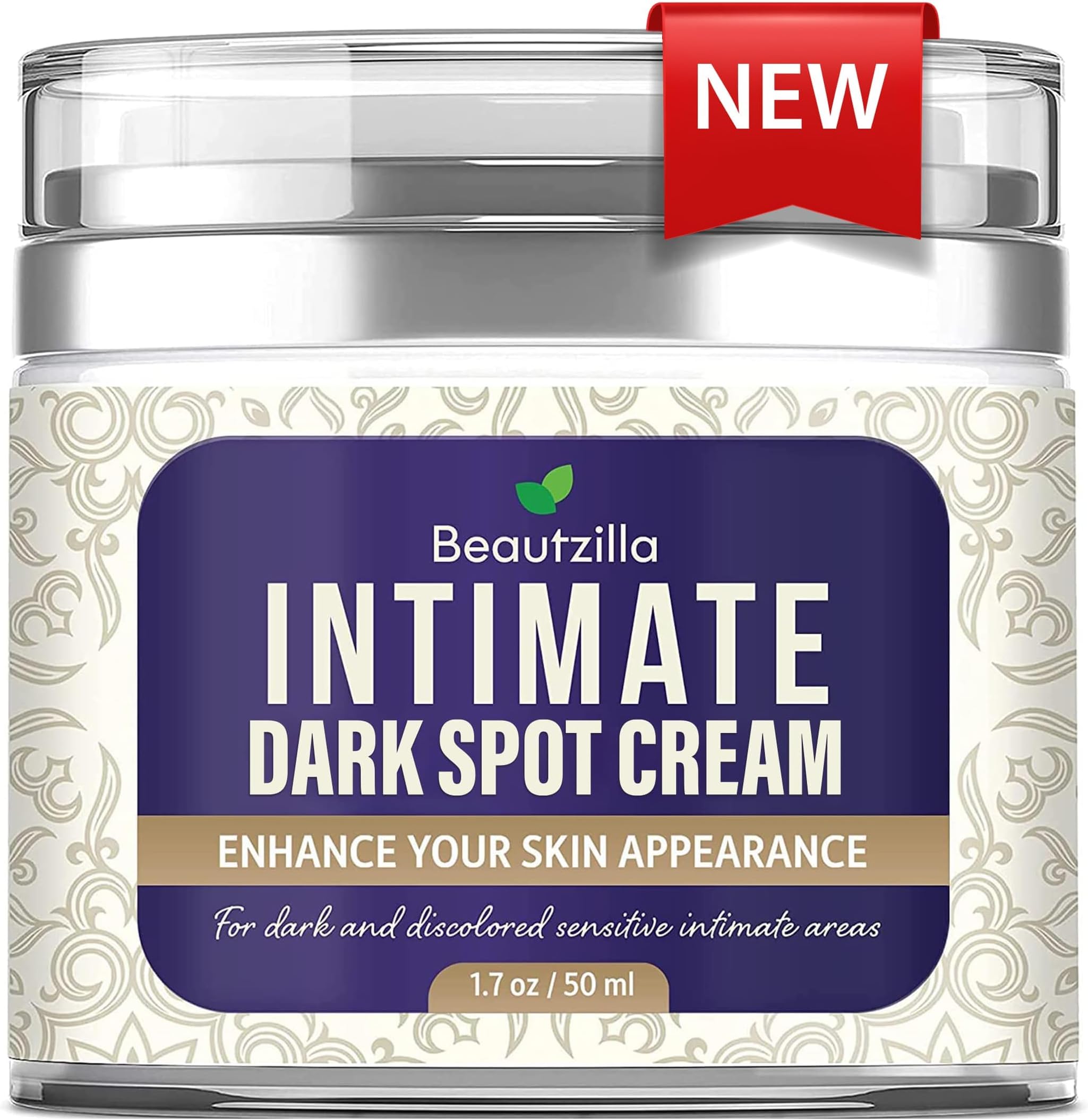 Beautzilla Moisturizing Intimate Area Dark Spot Corrector with Instant Results for Knees, Elbows, Underarms, and Thighs
