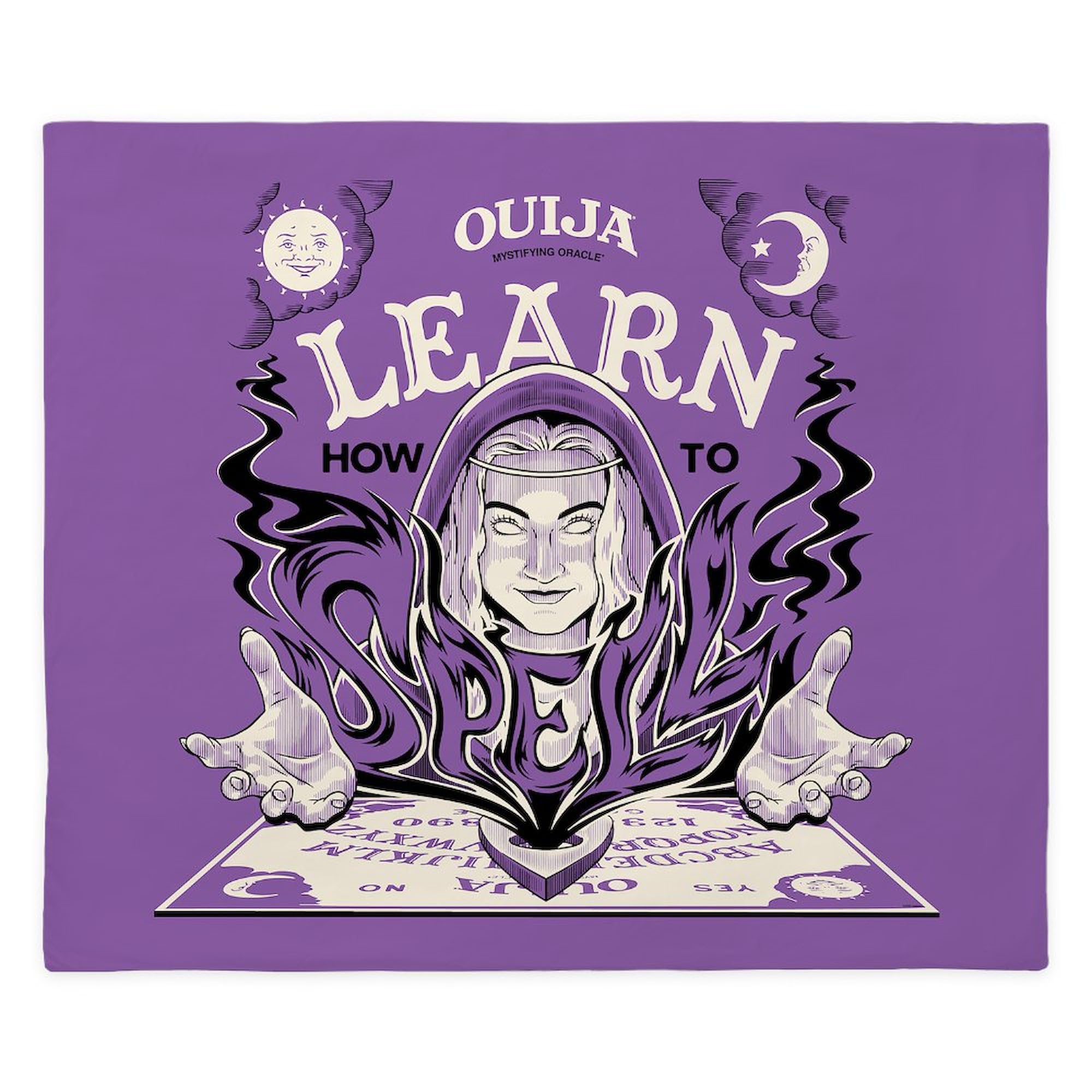 CafePress Ouija: Learn How to Spell King Duvet Cover, Printed Comforter Cover, Unique Bedding