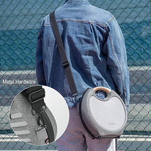 Miniatura 7 de TXEsign Funda de transporte de viaje para Harman Kardon Onyx Studio 6 Altavoz Bluetooth inalámbrico EVA, funda rígida de repuesto con correa para el
