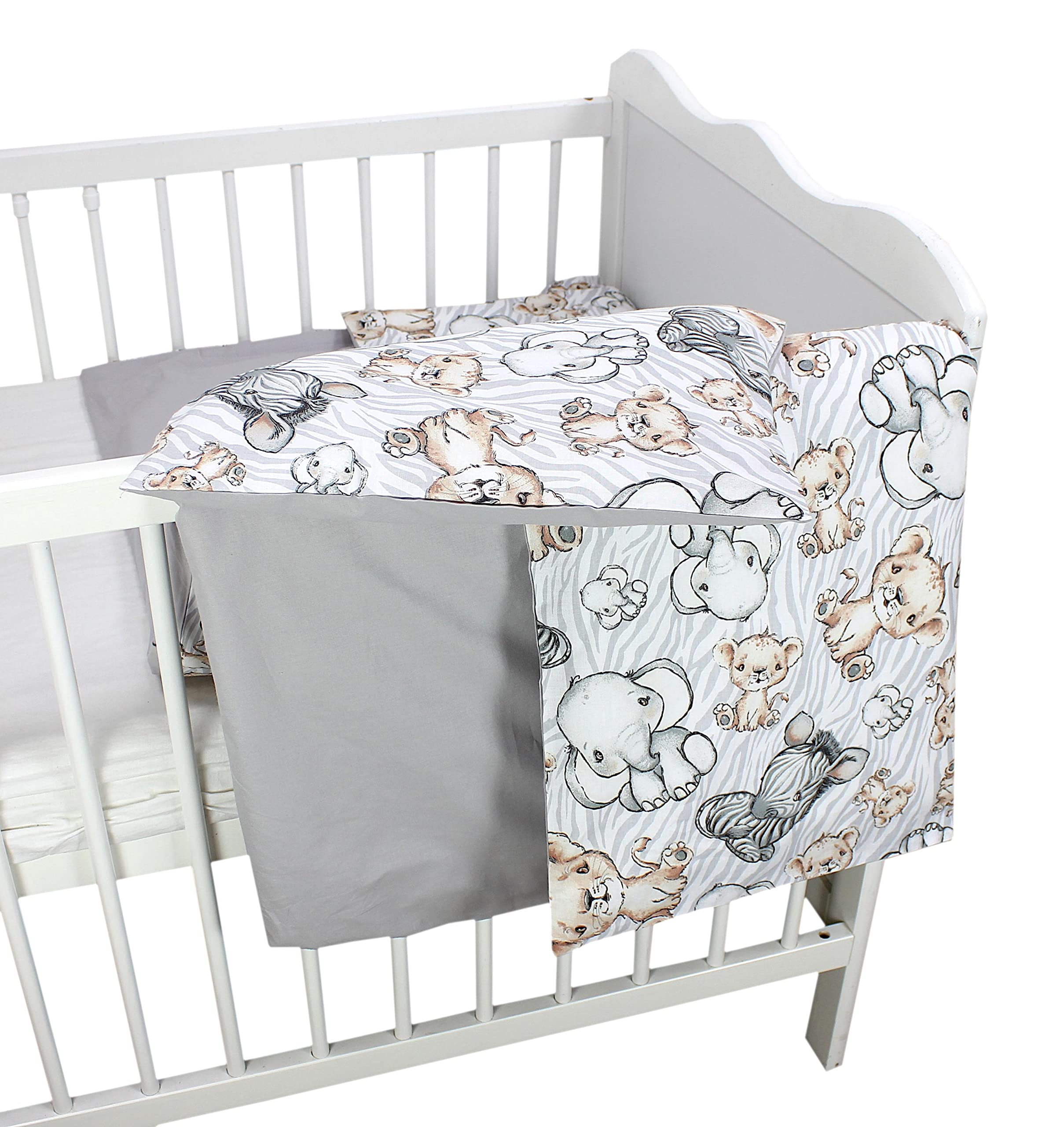 TupTam Juego de Ropa de Cama para Niños, de 2 Piezas., Conejo/Rosa/Lunares, 120x90 cm — view 15