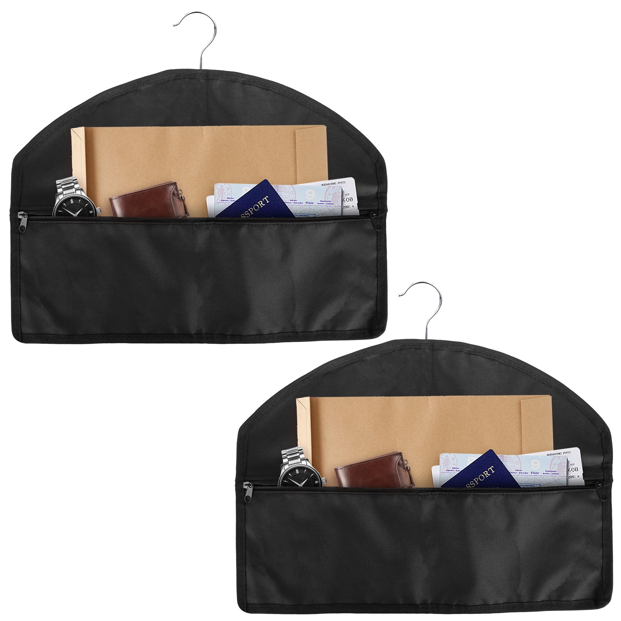 LUWOO 2 Pack Hanger Diversion Safe