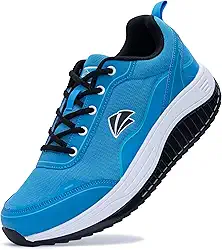 Tênis de caminhada masculino com suporte de arco para fascite plantar tênis ortopédico para alívio da dor nos pés