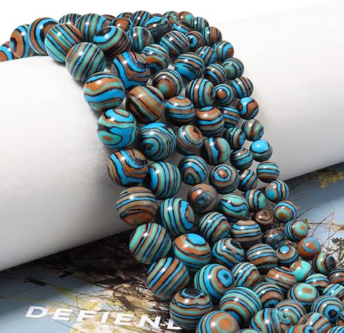 Vista 255 de 45 cuentas de piedras preciosas naturales de ojo de tigre aguamarina natural de 0.315 pulgadas (0.315 in), cuentas redondas sueltas