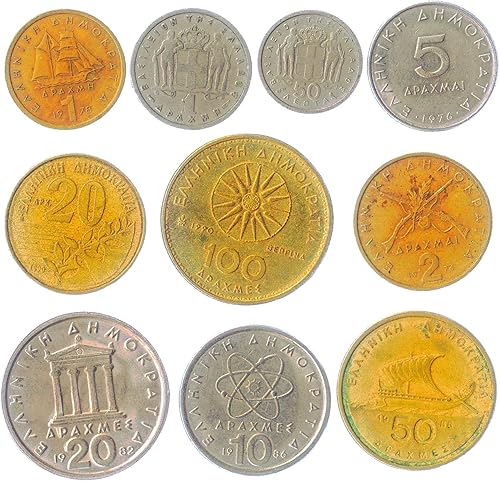 Miniatura 161 de Turquía 10 Monedas Mixtas Moneda Turca Antigua Kurus Bin Lira Desde 1957