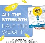 Purina Tidy Cats Lightweight Instant Action, Odor Control, Multi-Cat, Clumping, 99.9 Percent Dust Free Cat Litter - 17 lb. Box