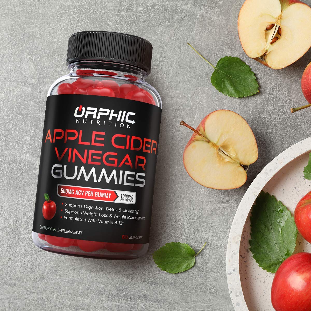 Buy Apple Cider Vinegar Gummies 1000mg Formulated to Support Weight