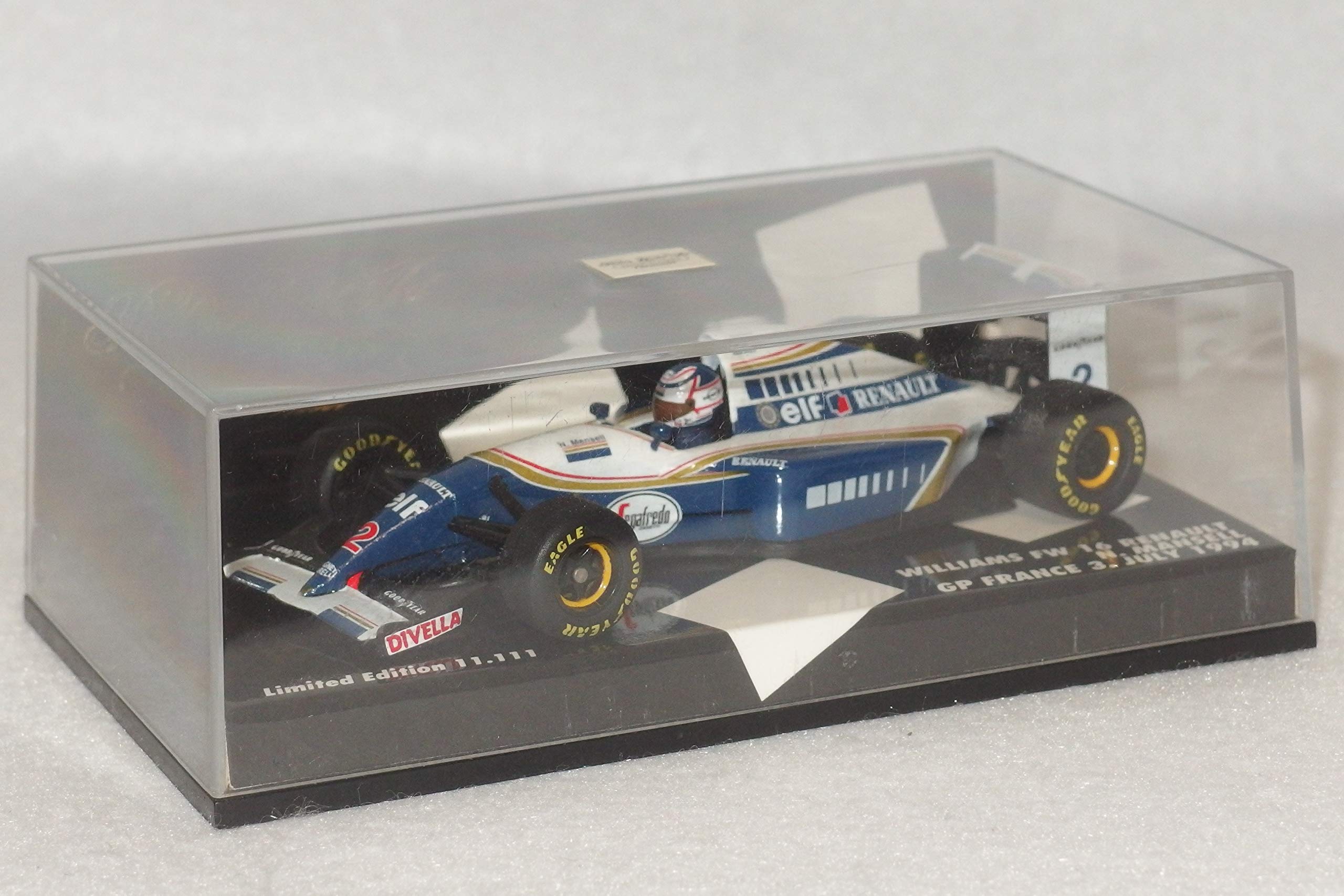 Amazon | 1/43 MINICHAMPS ミニチャンプス WILLIAMS FW 16 RENAULT #2