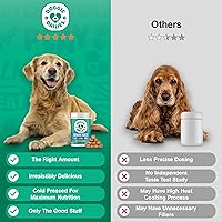 Vista 6 de Doggie Dailies Senior Essentials Multivitamínico para perros masticables suaves Multivitamínico avanzado para perros Apoyo nutricional