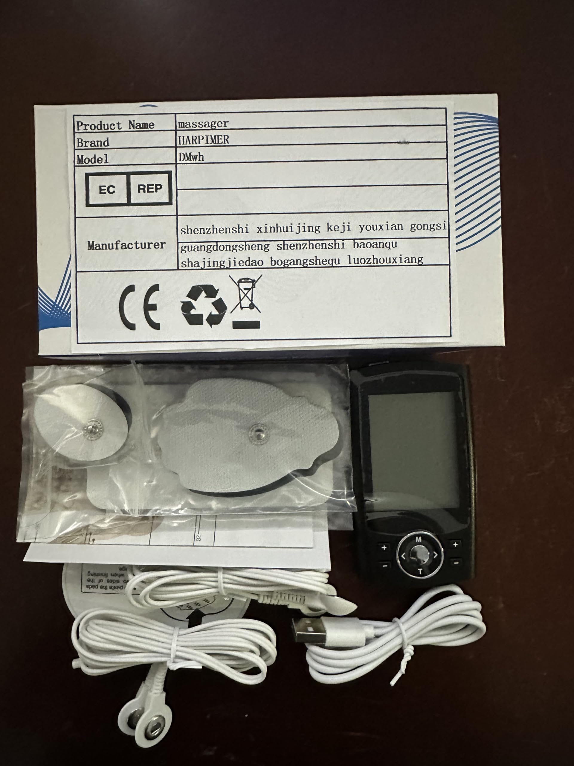 TENS/EMS Digital Electroestimulador Muscular, 36 modos 3 en 1, TENS EMS y Función de Masaje con 10 electrodos para aliviar el Dolor de Espalda, Hombros, Piernas y Cuello