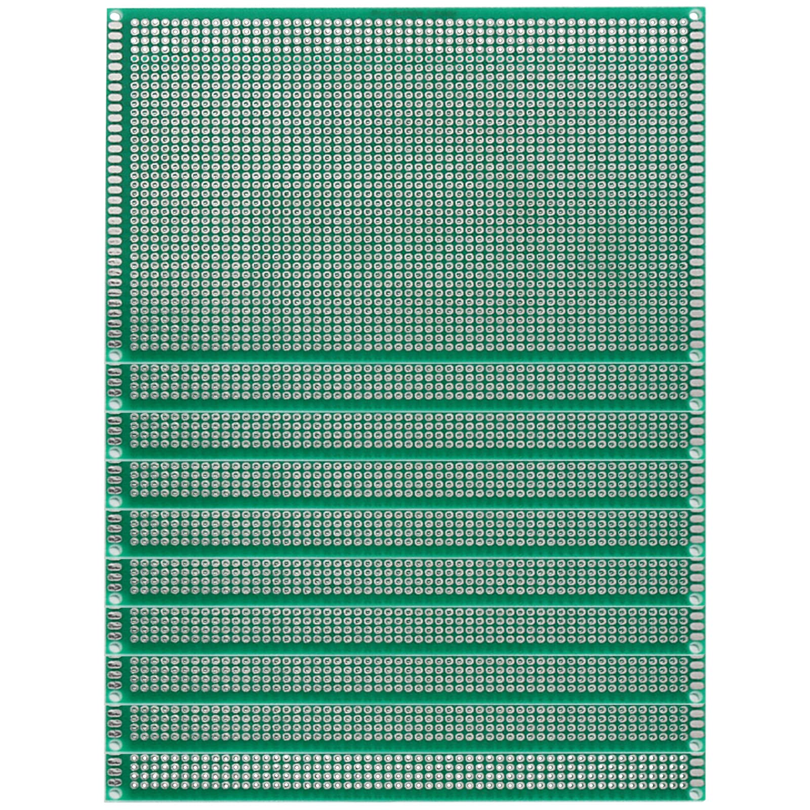 Circuit imprimé double face Eagles de 10x15 cm pour vos kits Arduino