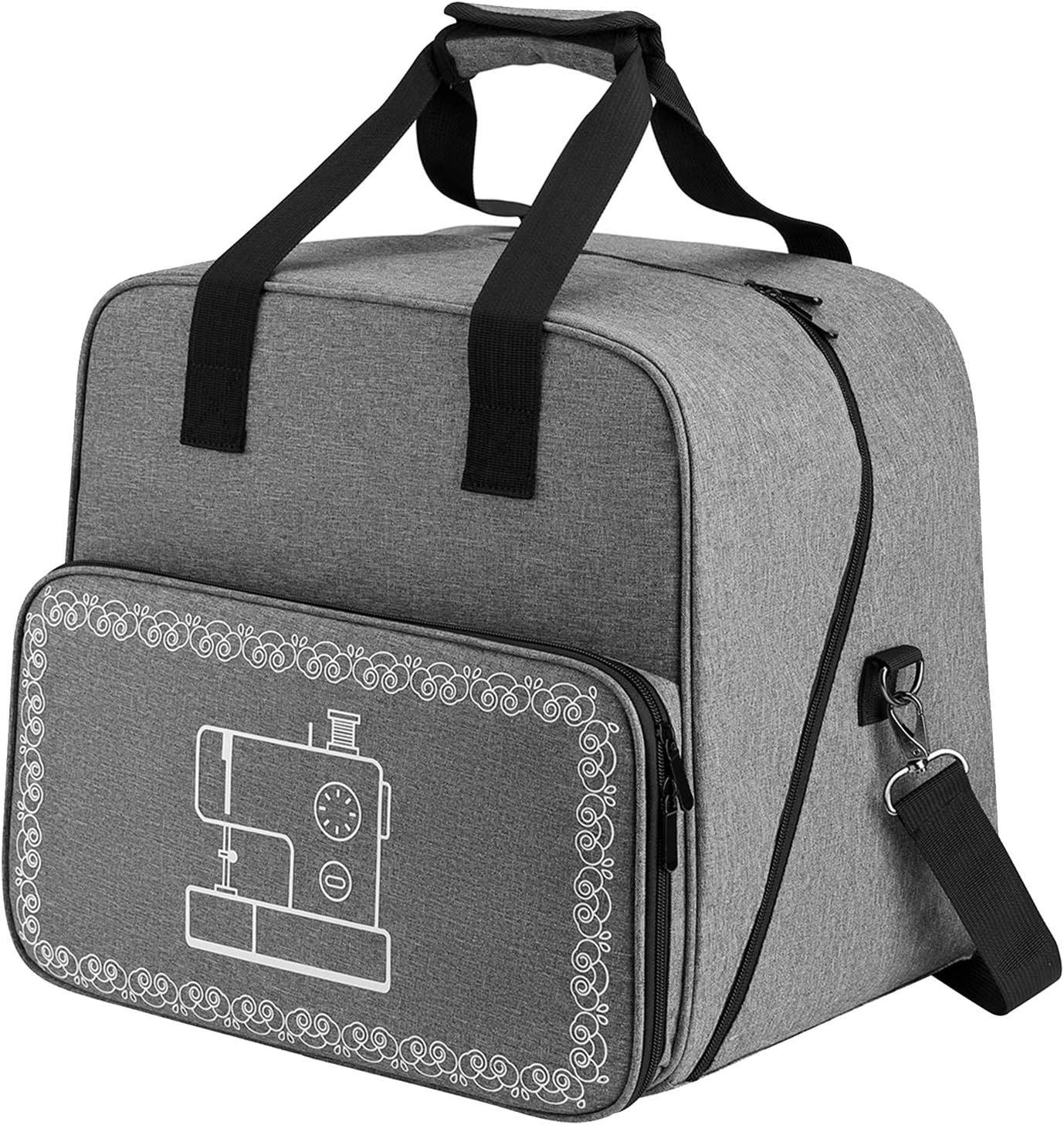 F Fityle Sewing Machine Carrying Bag with Extra Pocket