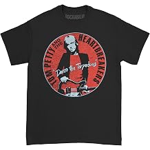 Mens Tom Petty Damn The Torpedoes Slim Fit T-Shirt Black