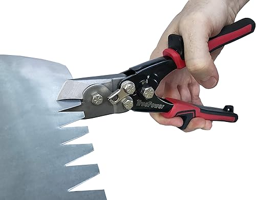 TruePower Herramienta de muesca para conductos, 9 pulgadas, negro/rojo