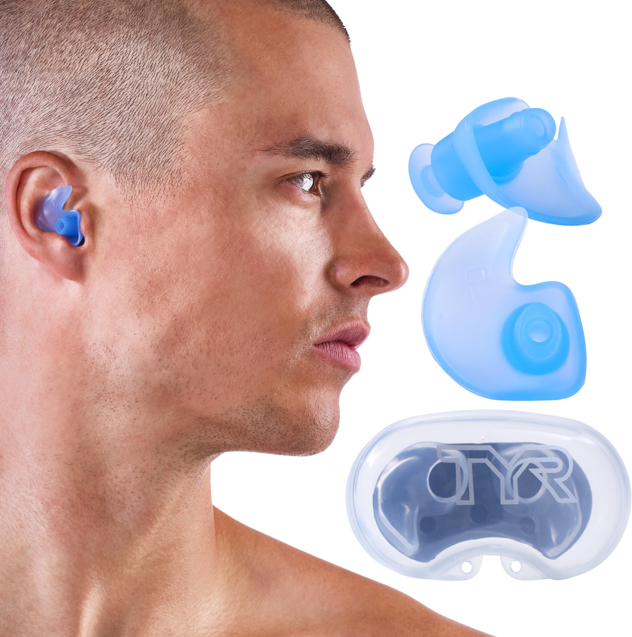 Silicone Molded Swim Ear Plugs