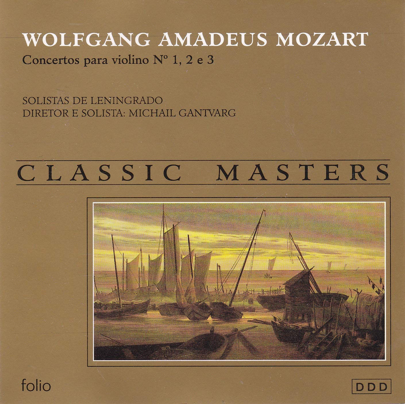 Mozart, Gantvarg Mozart Concerto for Violin 5 in A major KV 219 & 4