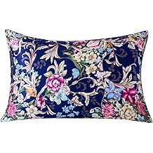 SLPBABY Silk Pillowcase for Hair and Skin with Hidden Zipper Print (Standard, Pattern4)
