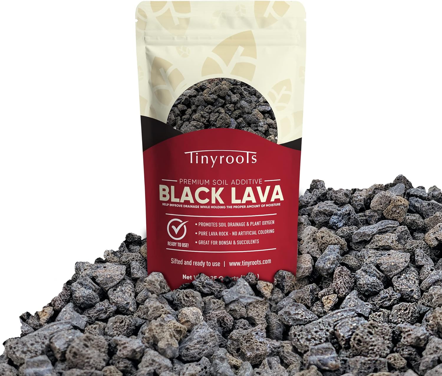 Bonsai Outlet Bonsai Soil Mix - Three Pack Bundle Includes Dust Free Black Lava, American Pumice and Akadama, Fines and Dust Have Been Sifted Out