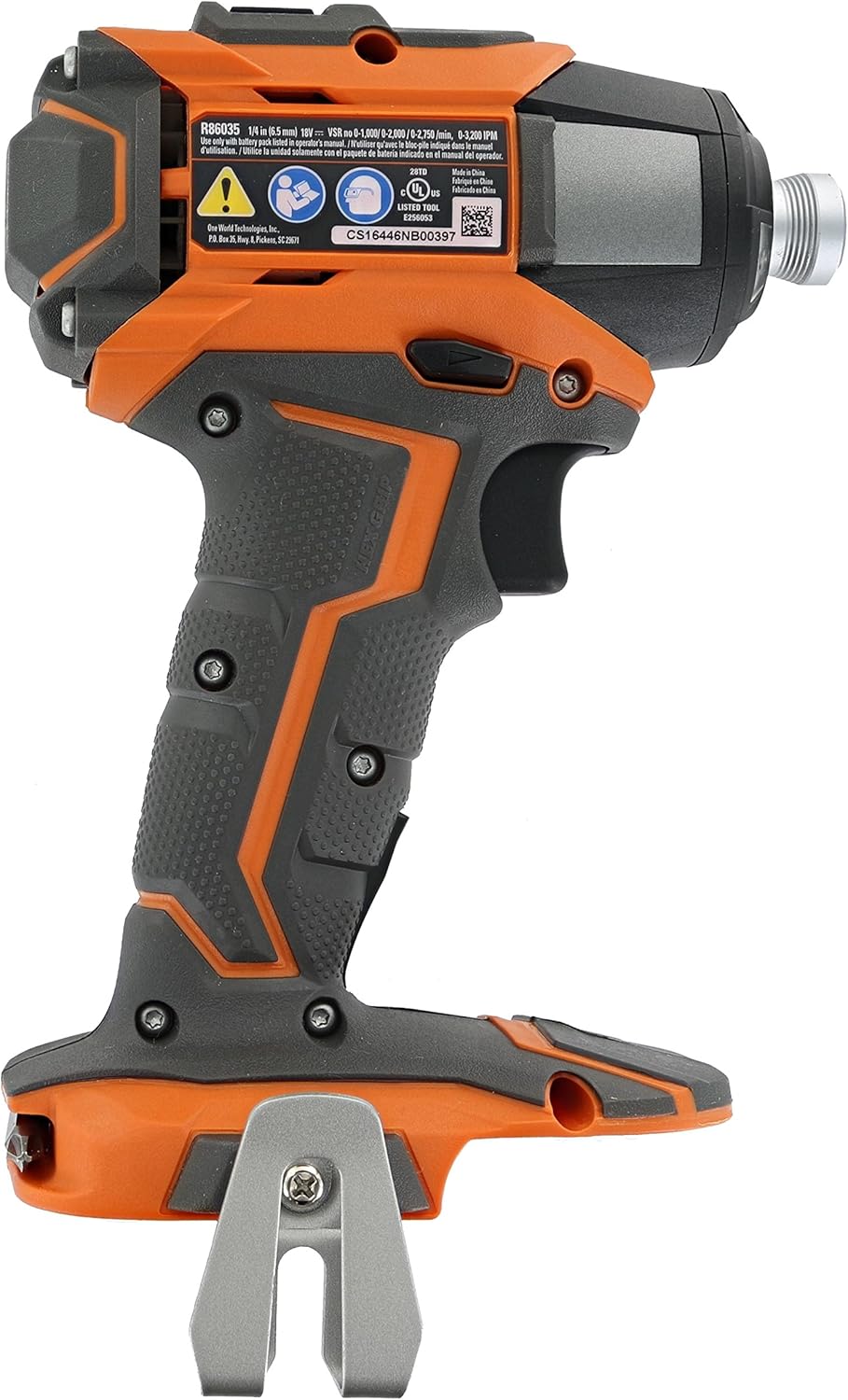Gеt Dіѕсоunt оƒƒеr Ridgid R86035 Gen5X 18V Cordless Lithium Ion 2,000 Inch Pounds Impact Driver w/ Quick Release Chuck, LED Lighting, and Belt Clip (Battery Not Included, Power Tool Only) Hоttеѕt Sаlеѕ Ridgid R86035 Gen5X 18V Cordless Lithium Ion 2,000 Inch Pounds Impact Driver w/ Quick Release Chuck, LED Lighting, and Belt Clip (Battery Not Included, Power Tool Only)