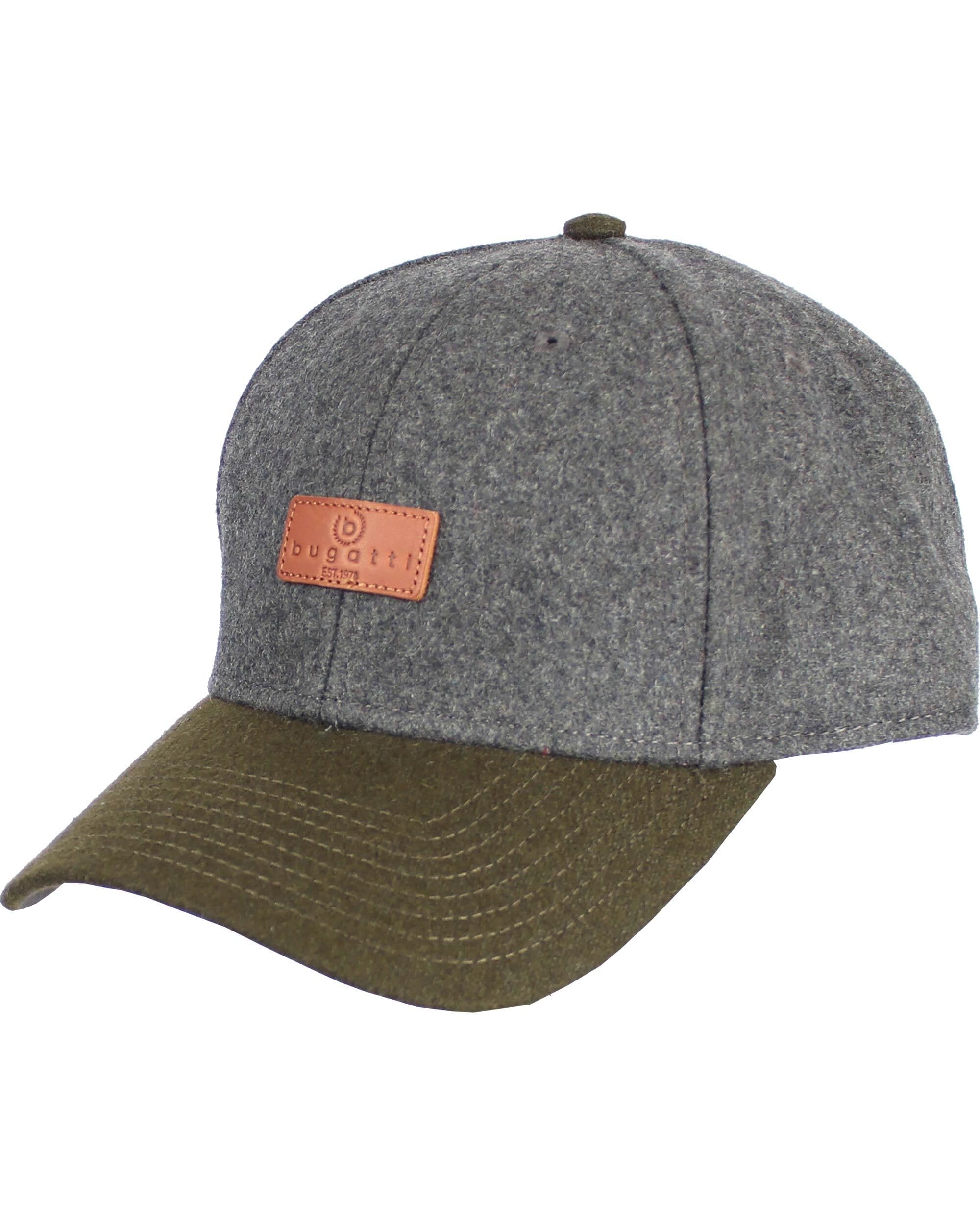 bugatti two-tone baseball cap with patch - sun protection for men and women - One Size