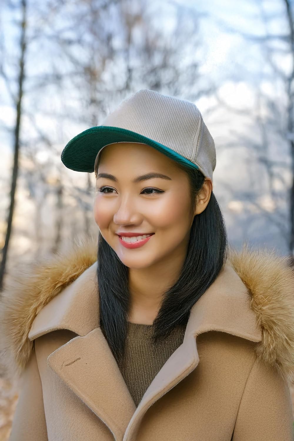 Funky Junque Corduroy Snapback Hat for Men and Women | Adjustable Baseball Cap for Casual, Travel, and Outdoor Wear - Image 8