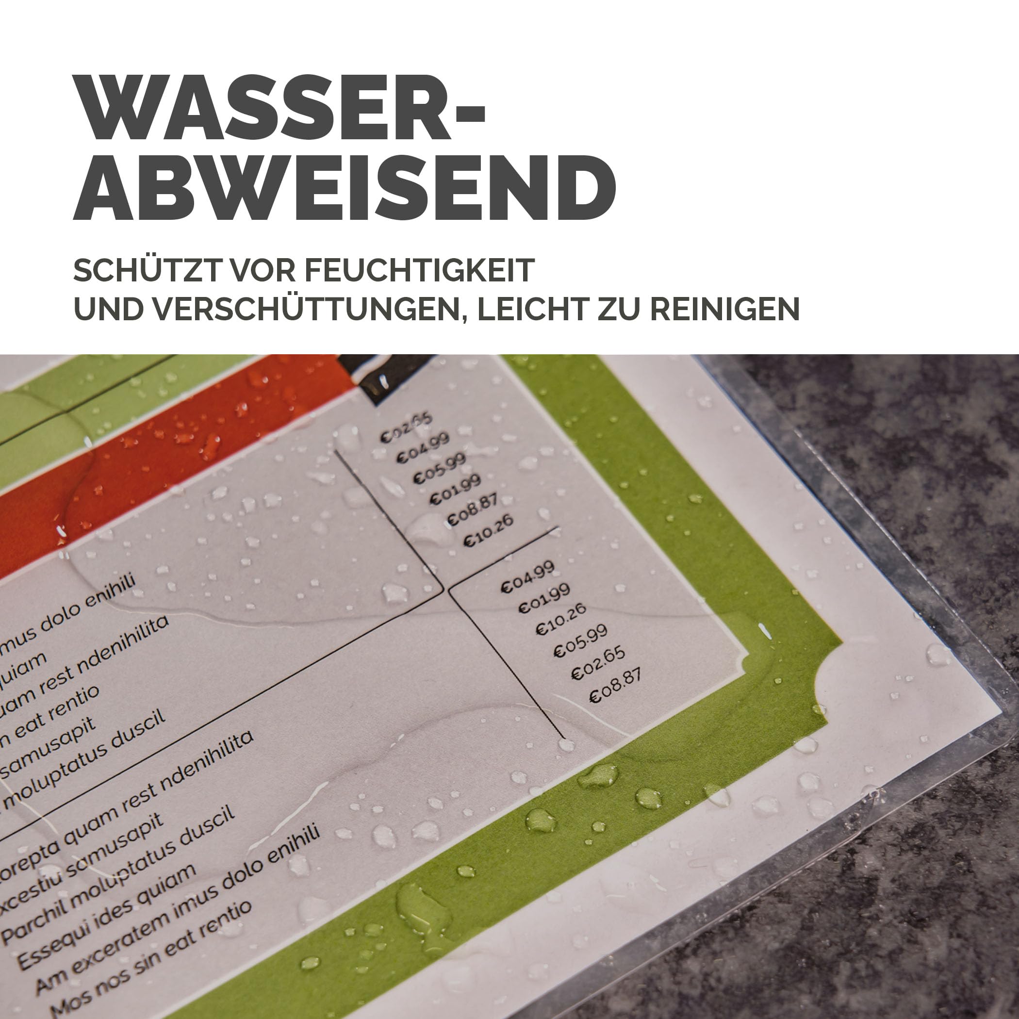 Fellowes PET-Einbände Transparent 200 Mikron A4 - 100 Stück Für Dokumente