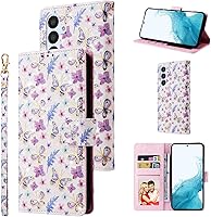 Vista 19 de UEEBAI Funda tipo billetera para Samsung Galaxy A16 4G/5G, cubierta de cuero PU con soporte, bloqueo RFID, funda flip con ranuras para tarjetas