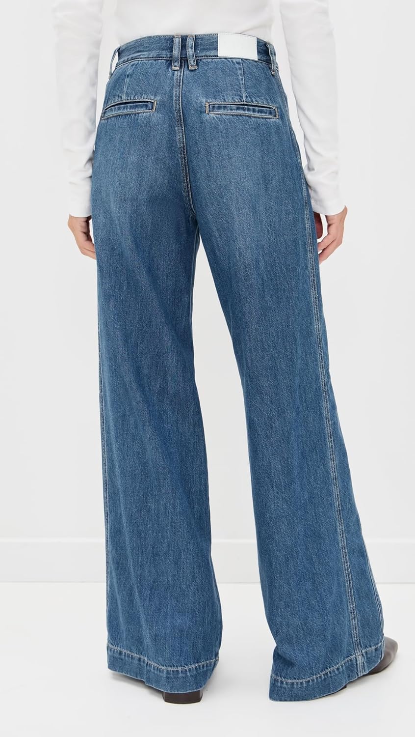 Pistola Women's Jadyn Low Slung Palazzo Jeans - Image 4
