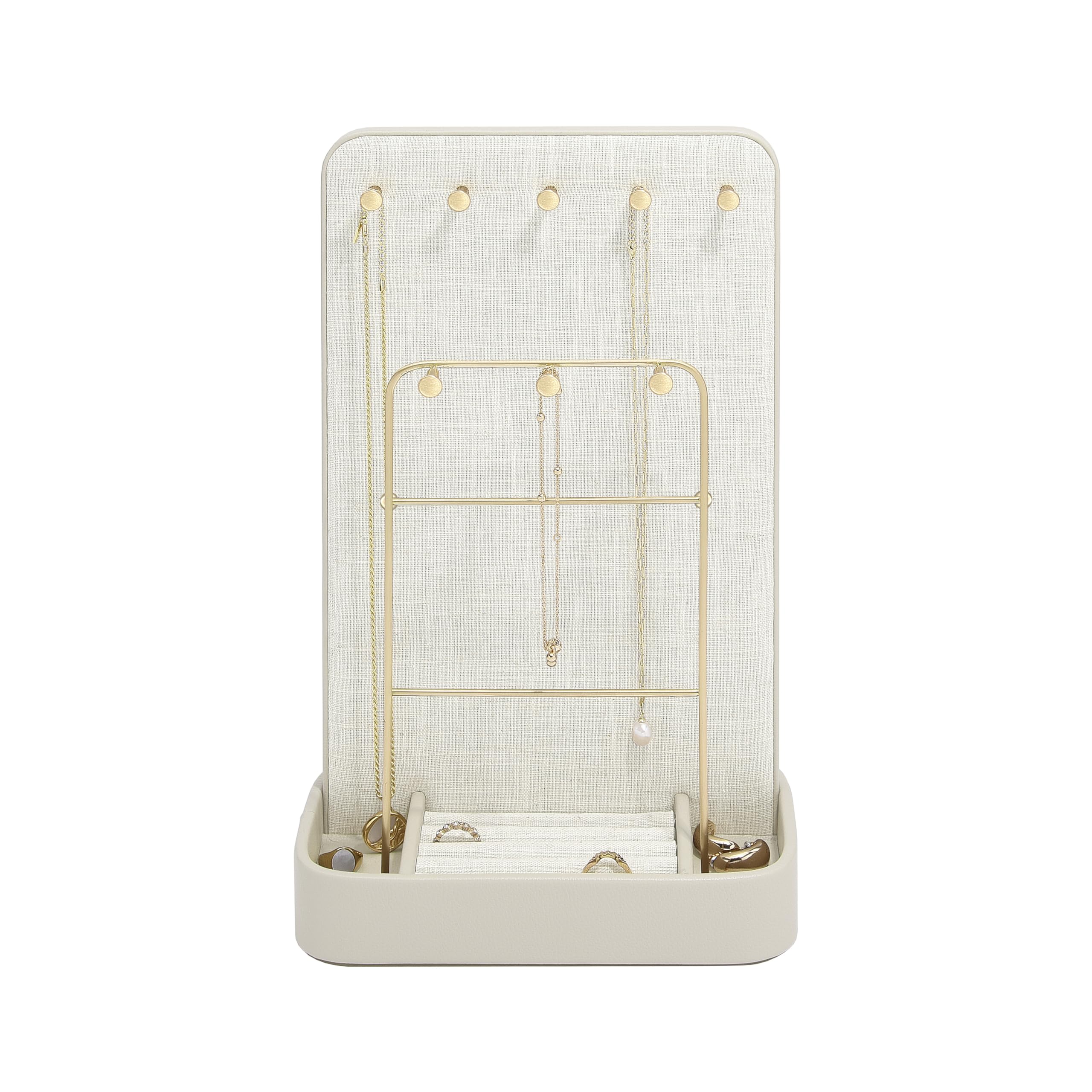 Stackers Oatmeal Linen & Large Hanger