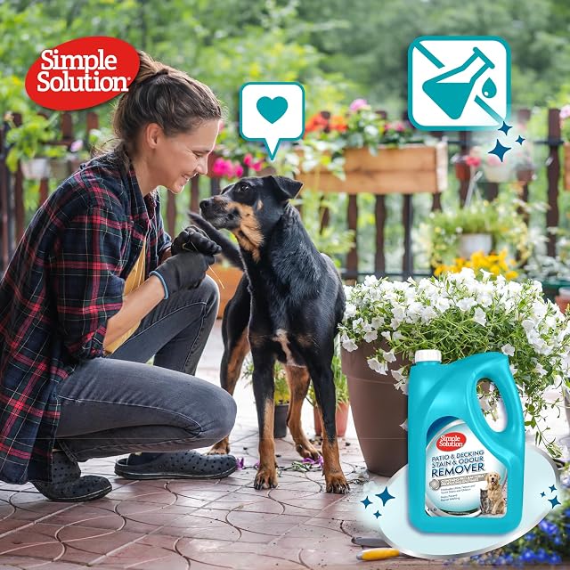 Foto 4 de 5 de Simple Solution Patio y removedor de Manchas y olores para Mascotas - 4L