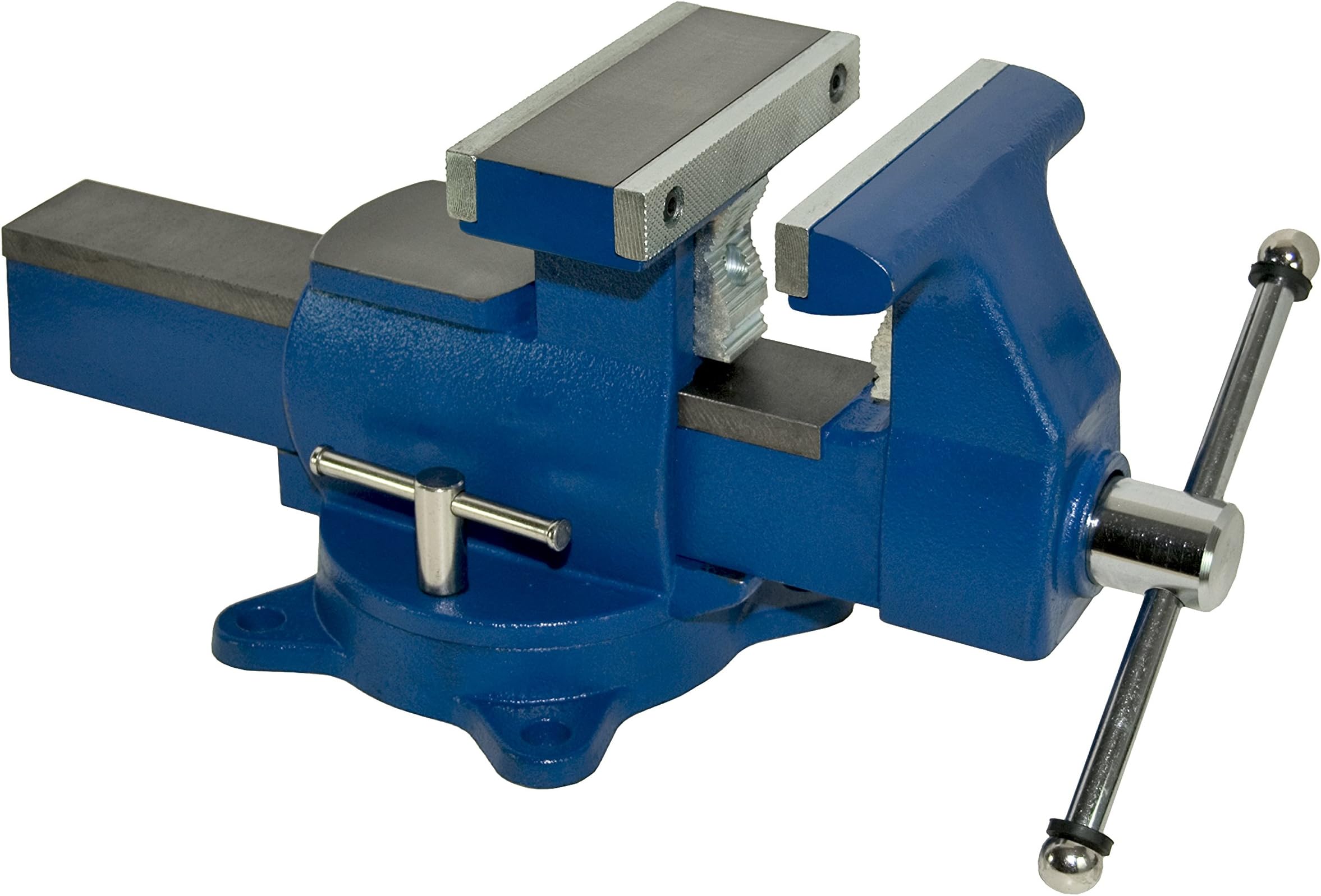 Yost Tools Vises 865-DI 6.5" Heavy Duty Reversible Bench Vise Made in USA,Blue,865DI