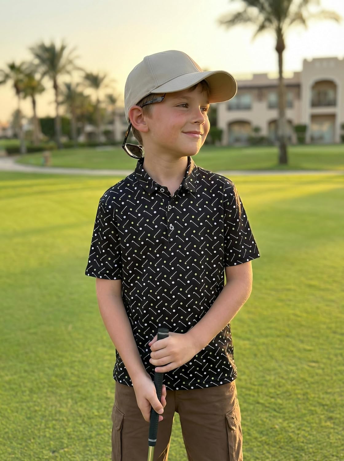 SELINK Golf Shirts for Boys Short Sleeve Dry Fit Moisture Wicking Polo Shirt Performance Sport Active Shirt - Image 4