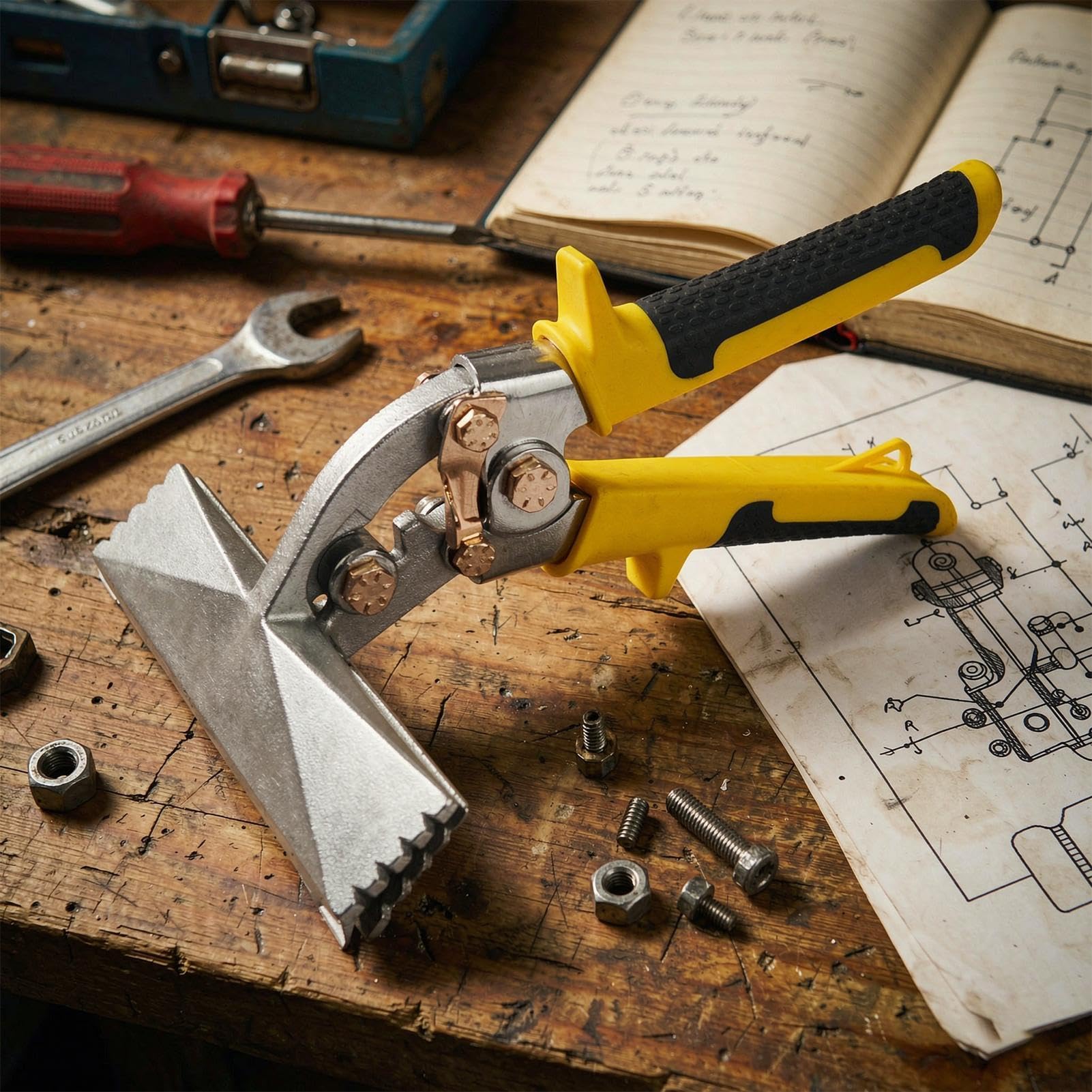 Handseamer ergonomiczne, ręczne szczypce do zagięć