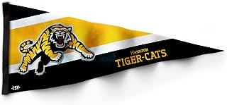 The Sports Vault CFL Hamilton Tigercats Collector Pennant, Team Color