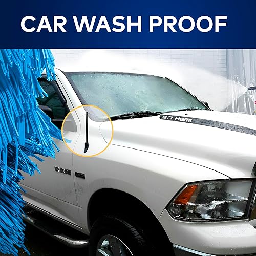 Miniatura 5 de Trunknets Inc Mástil de antena de 6 3/4 ″ para Dodge RAM 1500 2009 2010 2011 2012 2013 2014 2015 2016 2017 2018 2019 Nuevo