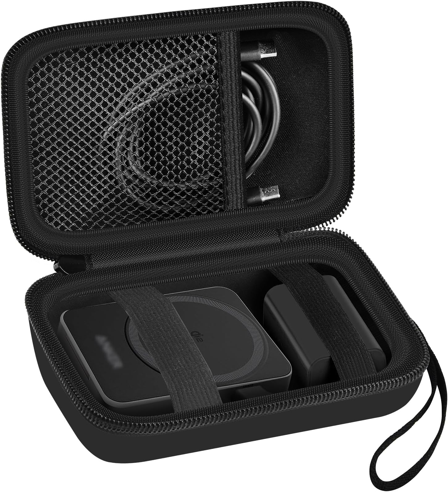 ANKHOH Case for Anker MagGo for Ucomx 3-in-1 for MagGo UFO Charging Station,for Augnner for Iseyyox for Apple MagSafe Duo for LISEN Wireless Charger Foldable Magnetic Charging Stand Box-Black