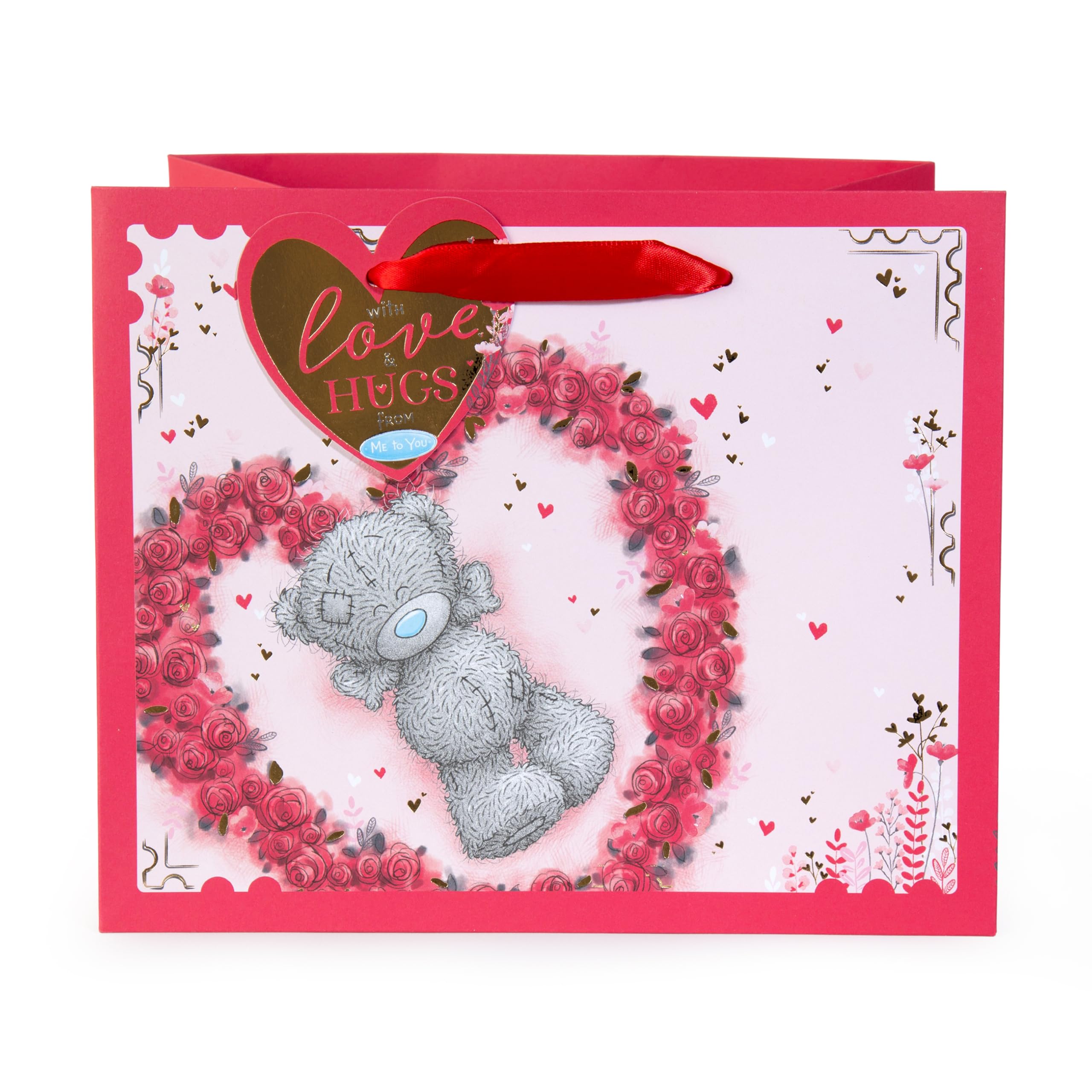 Me To You Tatty Teddy Valentine's Day Gift Bag, Medium Size