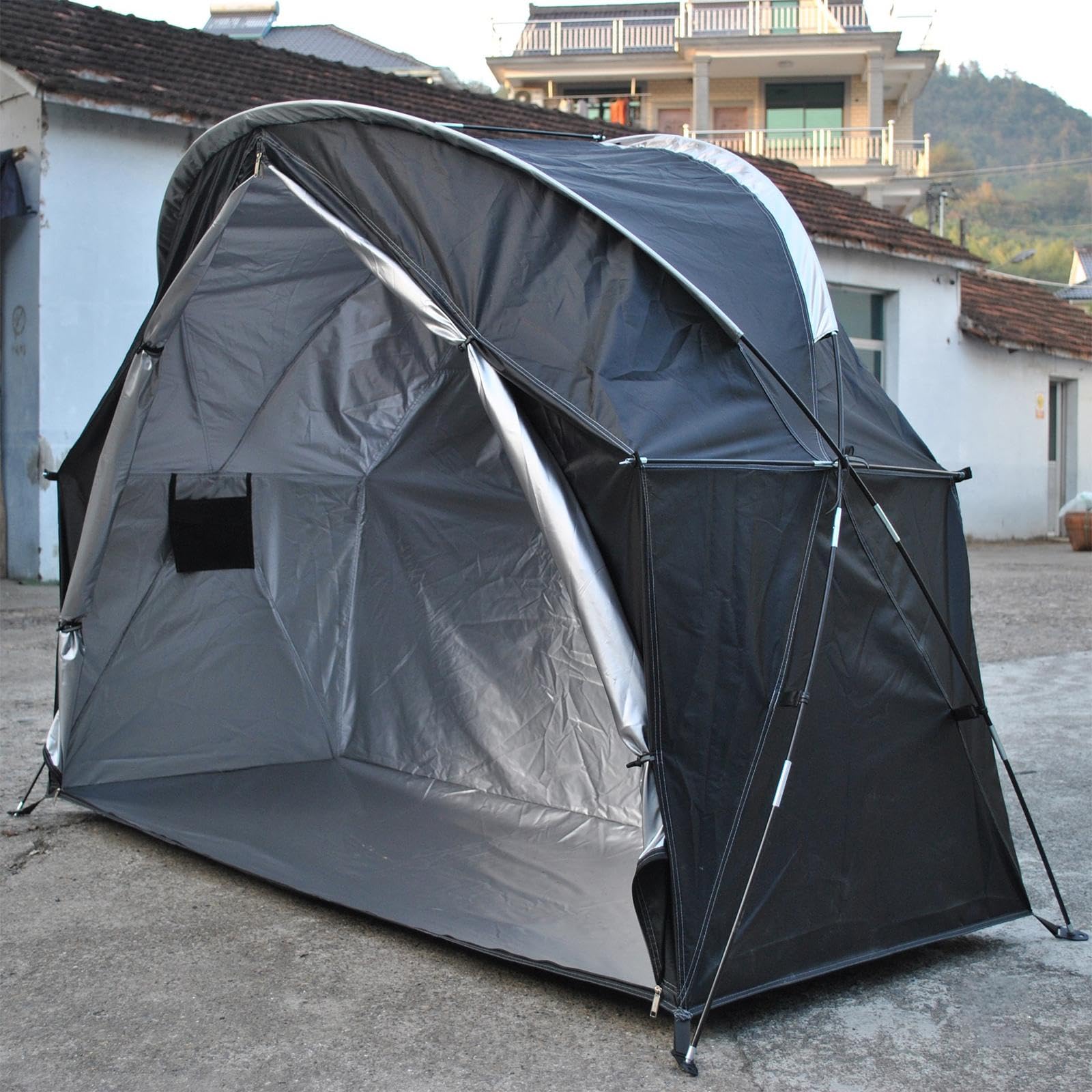Tenda da Campeggio, Tenda da 1, Antivento, Attrezzatura per Esterni, Tessuto Oxford per Campeggio, Pesca, Caccia, Zaino in Spalla, Montagna