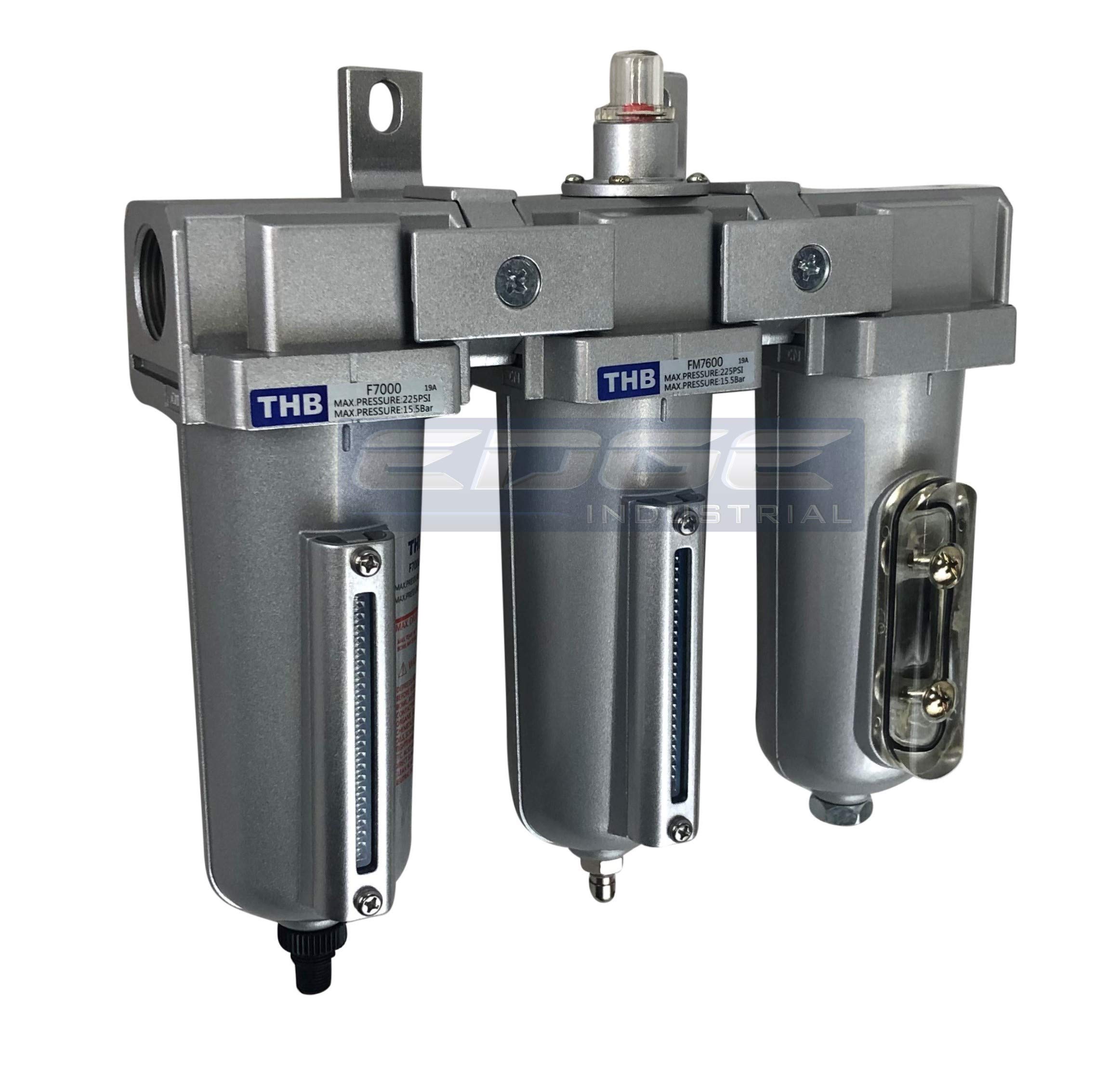 3 STAGE, INDUSTRIAL GRADE INLINE COALESCING FILTER & DESICCANT AIR