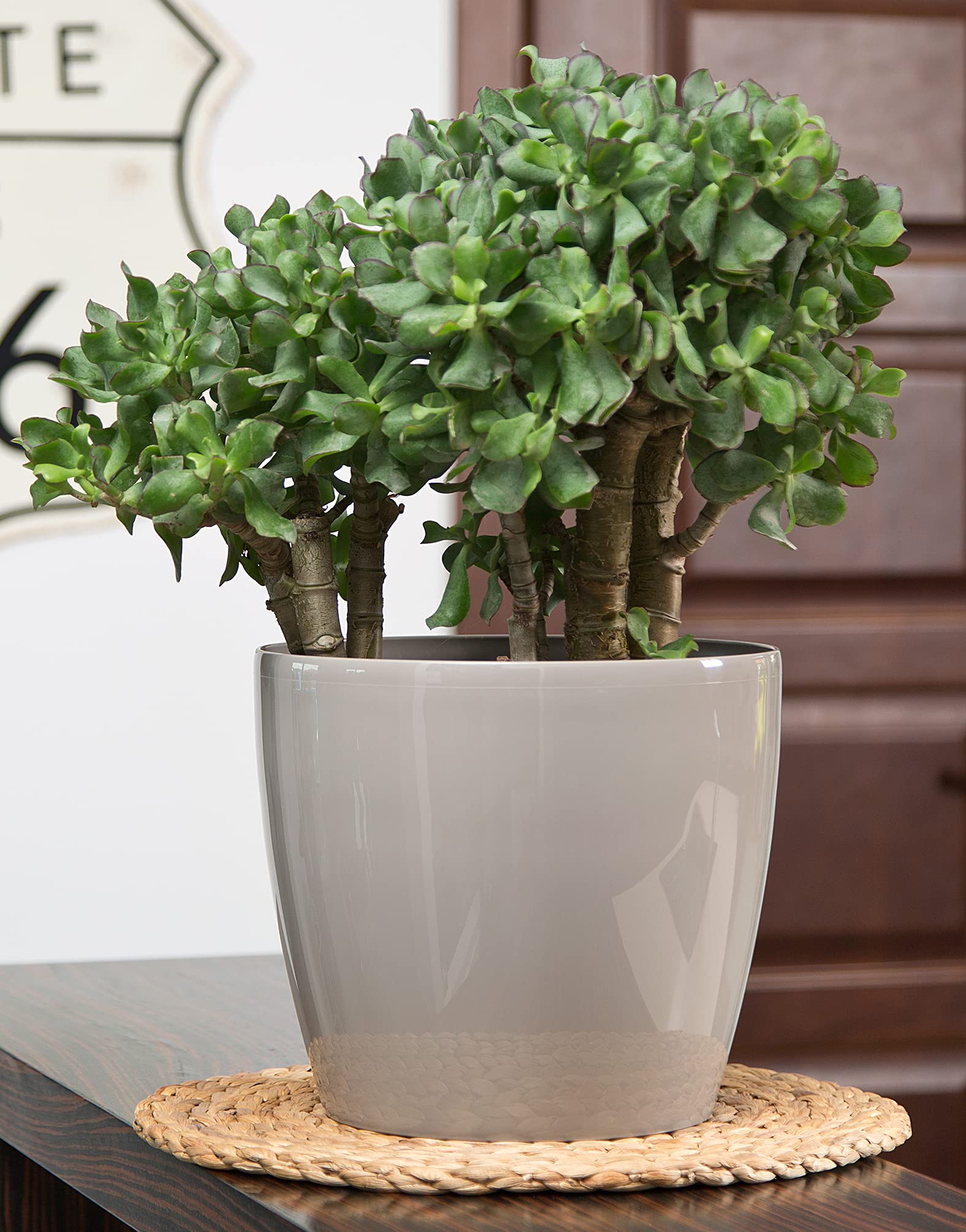TYMAR Vaso per tomba in plastica, adatto per decorazioni funerarie