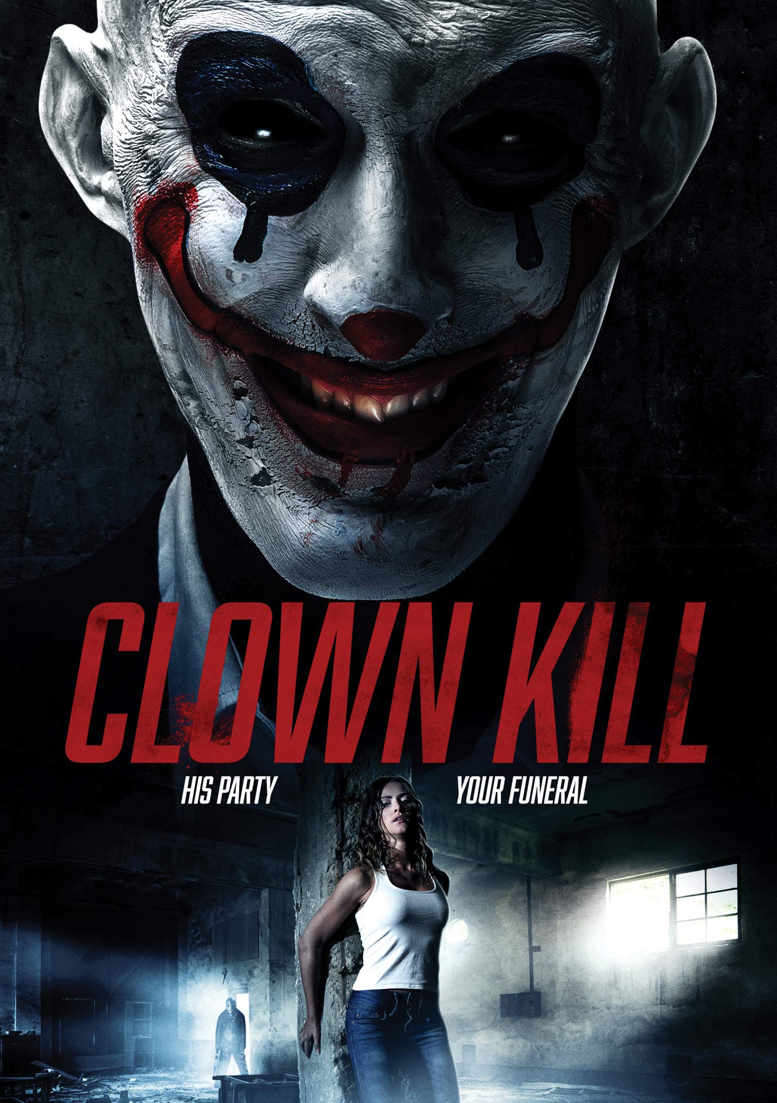 Clown Kill accesorio para pasajes del terror y fiestas temáticas